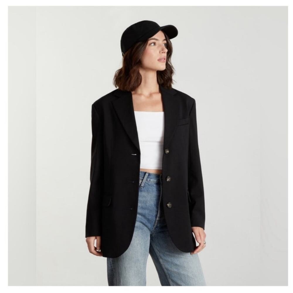 Everlane Women's 80s Black Blazer NWT
